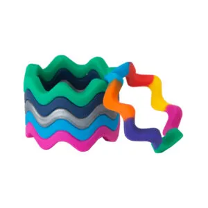 Flexibles Chewigem Wave Kauarmband – trage mehrere Armbänder gleichzeitig für Stil und sensorische Unterstützung
