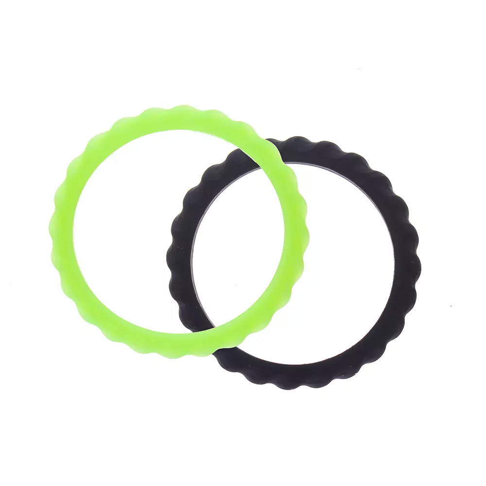 Das Chewigem Twister Zahnarmband eignet sich für Kinder mit leichtem Kaubedarf und ist auch angenehm zum Anspielen.