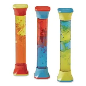 Sensorische Röhrchen Colormix helfen bei der Verarbeitung von Reizen und wirken beruhigend auf Kinder mit Reizverarbeitungsproblemen.