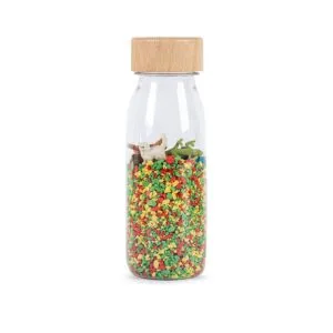 Petit Boum Spy Bottle Pets, lassen Sie Ihr Kind die Haustiere in dieser sensorischen Flasche entdecken