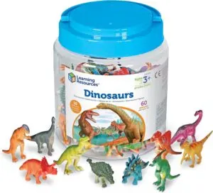 Dinosuarus-Spielfiguren für offenes Spiel, Scheinspiel oder Lehrmaterial