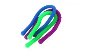 Twiddle Squish n 'Stretch texturiert ist köstliches Friemel Spielzeug mit Textur. Lassen Sie Ihr Kind mit der dehnbaren Schnur dehnen oder zappeln.