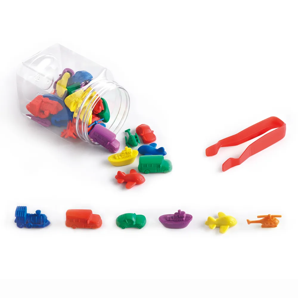 Das Fahrzeugzählgeräte-Set ist ideal, um Kindern das Zählen und Sortieren beizubringen. Auch perfekt verwendbar für eine Verkehrsstunde oder Themenstunde über den Verkehr.