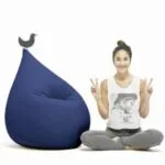 Terapy Elly Sitzsack ist das Prunkstück von Terapys Sitzsackfamilie. Das Einzigartige an diesem Sitzsack ist, dass Sie ihn in einer Tropfenform platzieren können. 