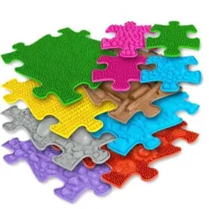 Muffik-Puzzlematten sind eine großartige Möglichkeit, Kinder dazu zu motivieren, sich drinnen und draußen zu bewegen