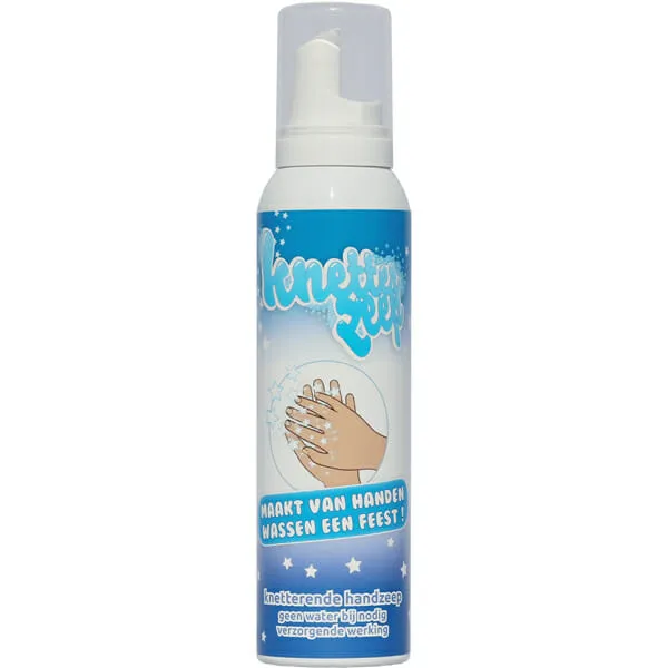 Crackling Soap Ocean ist Handseife, die ohne Wasser verwendet werden soll
