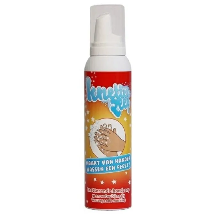 Sweety Crackling Soap hat einen süßlichen Duft, der viele Kinder dazu ermutigt, sich die Hände zu waschen