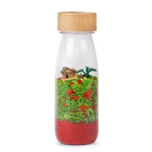 Petit Boum Sinnesflasche Drache regt die Sinne bei Jung und Alt an, schüttelt, schaut und hört