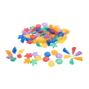 Holen Sie sich die Wunder des Ozeans in Ihr Zuhause und lassen Sie Ihre Kinder ihre Kreativität und ihren Lernspaß mit diesen transparenten Muscheln steigern.