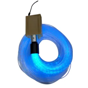 Entdecken Sie die Magie des Fiberglas-Snoezel-Sets, Glasfaser-Kit! Mit einer leistungsstarken 16-W-Lichtquelle und nicht weniger als 100 Strings, die jeweils 1,5 Meter lang sind, können Sie mühelos ein faszinierendes visuelles Erlebnis schaffen. Befestigen Sie einfach die Schnüre und beobachten Sie, wie sie aufleuchten und ein schönes Lichtspiel erzeugen.