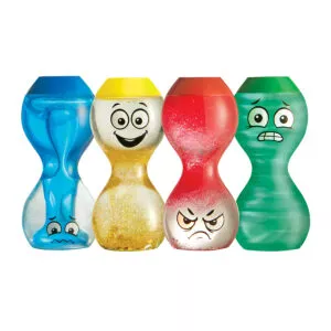 Entdecken Sie die Magie der Emotionen mit unseren faszinierenden sensorischen Flaschen! Ob Freude, Traurigkeit, Wut oder Angst, dieses Set aus vier Flaschen bietet Kindern eine farbenfrohe und ansprechende Möglichkeit, ihre Gefühle zu erforschen und auszudrücken.