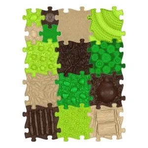 Muffik-Puzzlematten sind für Kinder mit besonderen Bedürfnissen geeignet. Die sensorischen Puzzlematten bieten eine sichere und anregende Umgebung zum Spielen und Lernen.