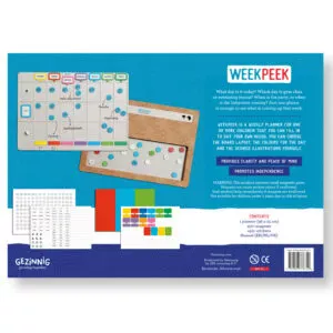 Weekpeek ist der neue Wochenplaner für die ganze Familie von Gezinnig!