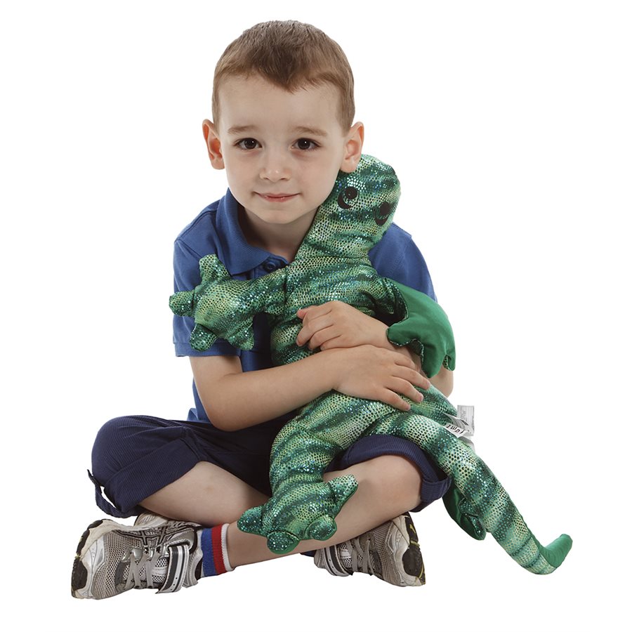 Gewichtetes Echsen-Manimo, 2 kg, das auf Schoß, Körper oder Schultern verwendet werden kann, unterstützt Kinder bei der Entspannung und Emotionsregulation