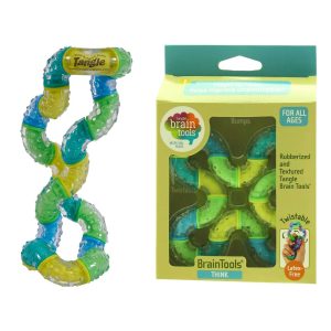Tangle Brain Tools Think, therapeutisches Fidget-Spielzeug mit taktiler Textur, stimuliert die Sinne und unterstützt Entspannung und Konzentration.