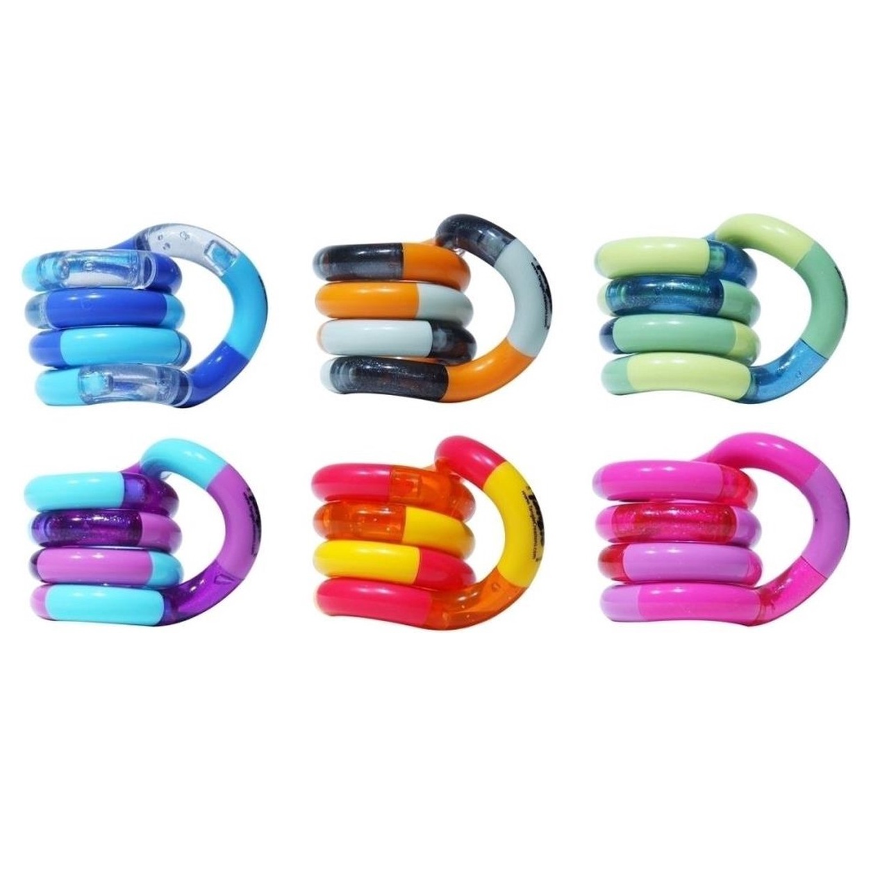 Das klassische Tangle Fidget-Spielzeug für Kinder hilft beim ziellosen Zappeln, um Konzentration und Konzentration während Hausaufgaben oder im Unterricht zu verbessern.