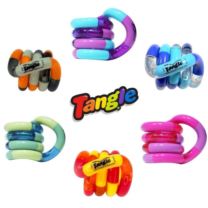Tangle Classic besteht aus glatten Links und ist das ideale Fidget-Spielzeug für das Klassenzimmer
