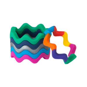 Flexibles Chewigem Wave Kauarmband – trage mehrere Armbänder gleichzeitig für Stil und sensorische Unterstützung
