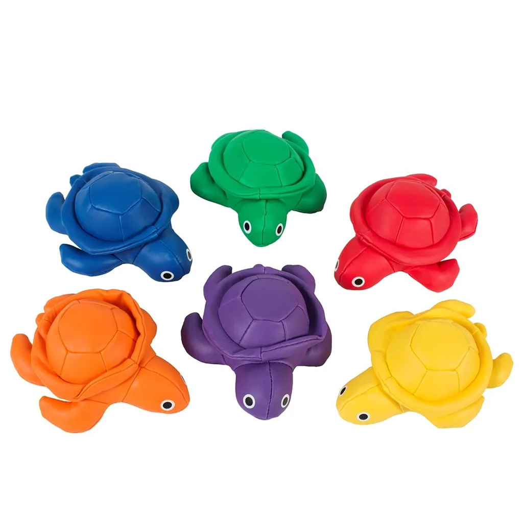 Sitzsäcke für Kinder, Frosch oder Schildkröte stärken motorische Fähigkeiten und Koordination während therapeutischer und pädagogischer Aktivitäten