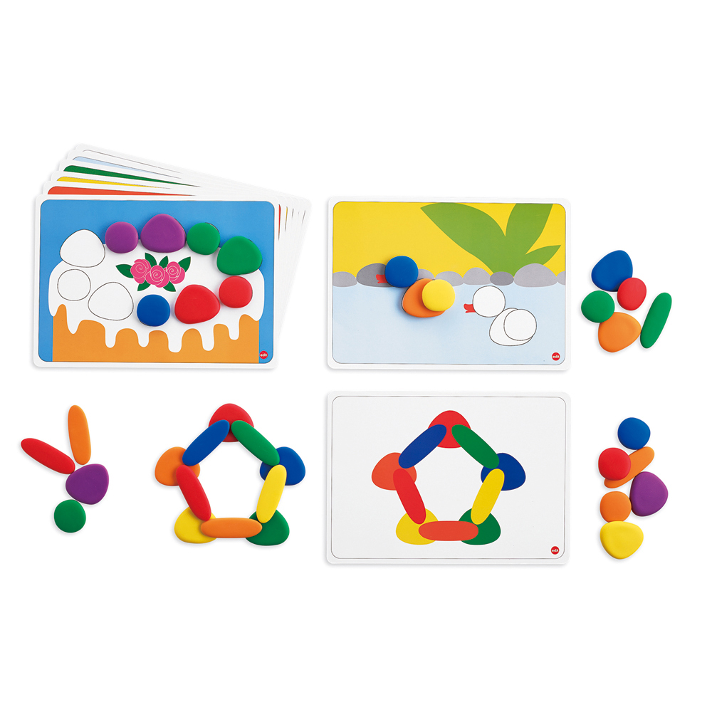 Rainbow Pebbles – Educatief sensorisch speelgoed voor kinderen
Stimuleer spelenderwijs de fijne motoriek, kleurherkenning en creativiteit met Rainbow Pebbles. Dit kleurrijke, tactiele speelgoed is ideaal voor jonge kinderen en geschikt voor speciaal onderwijs. Perfect voor sensorisch spel, bouwen, sorteren en leren met je handen.