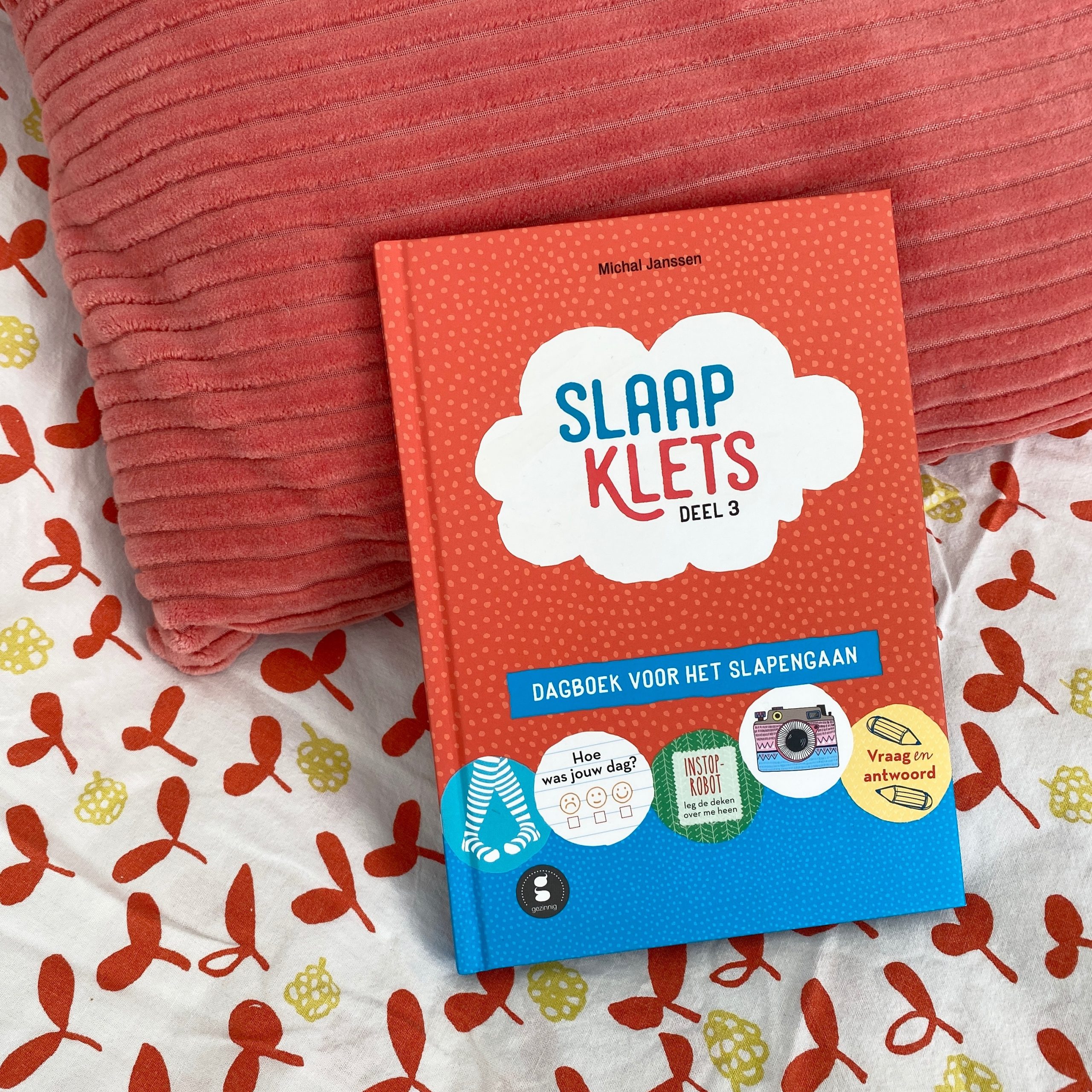 Met het Slaapklets dagboek van Gezinnig kun je samen met je kind op een fijne manier de dag afsluiten door middel van leuke opdrachten.