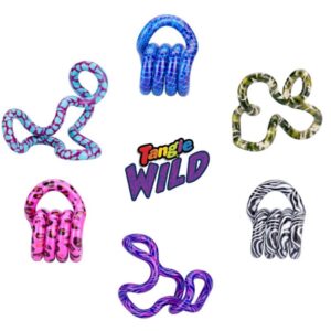 Maak kennis met de nieuwste en wildste Tangle collectie! De 6 Tangle Wild varianten van Zuru zijn beestachtig mooi. Spaar ze allemaal! Een educatief toys for hands product.