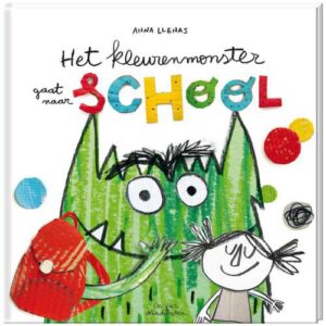 het kleurenmonster gaat naar school, kijk me naar de verschillende emoties die het monster meemaakt