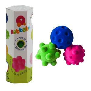 De fluweelzachte Rubbabu ballen zijn geschikte sensorische ballen om mee te friemelen voor jong en oud en ook voor mensen met een visuele beperking.