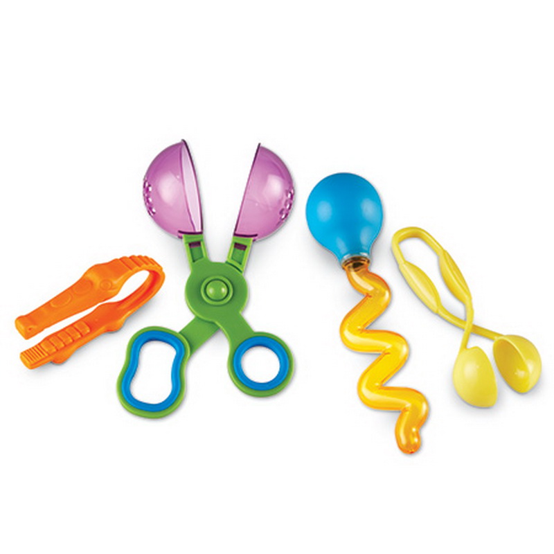 Das feinmotorische Set regt spielerisch die Fingerkraft, die Koordination und den Pinzettengriff an.