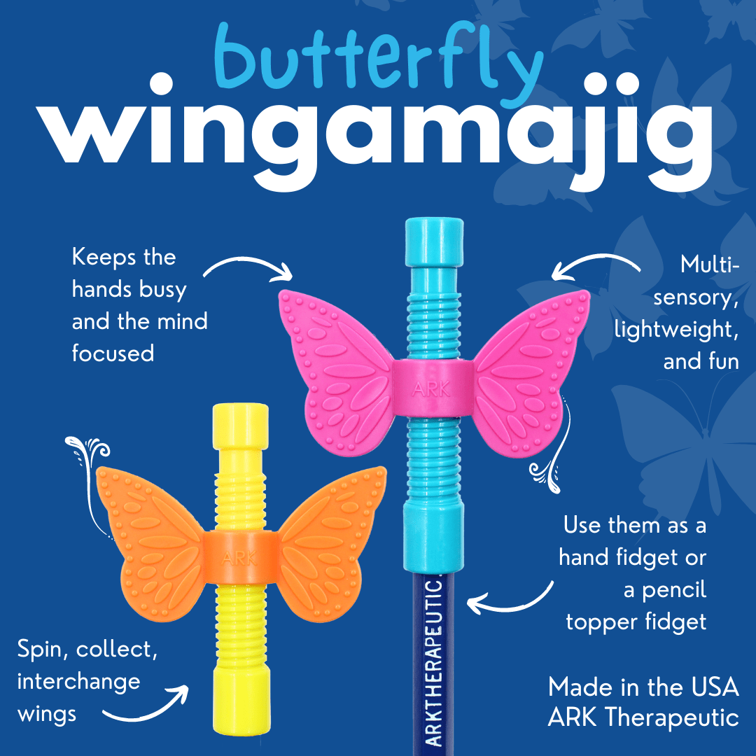 Wingamajigs Butterfly ist ein Favorit bei Mädchen, die gerne im Unterricht zappeln