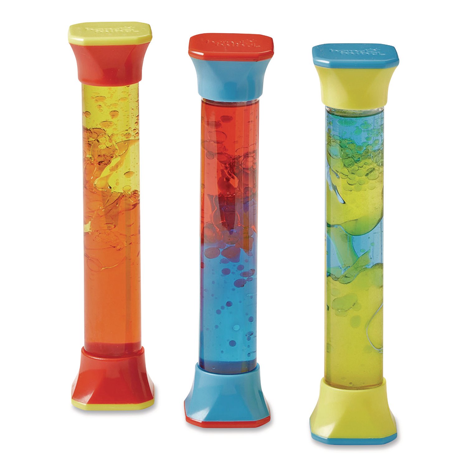 Sensorische Röhrchen Colormix helfen bei der Verarbeitung von Reizen und wirken beruhigend auf Kinder mit Reizverarbeitungsproblemen.