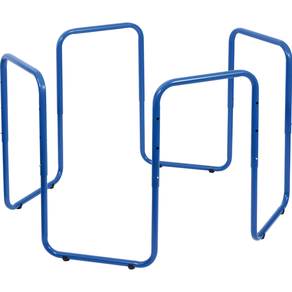 Rahmen für das Tuff-Tablett, verstellbar in 3 Höhen, um gemeinsam um den Tisch zu stehen und zu spielen