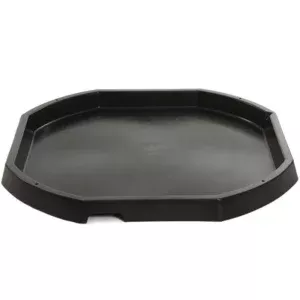 De Tuff Tray is een speeltafel, wordt ook wel activiteitentafel genoemd. Het is een ronde diepe schaal voor uitdagend en lerend spelen.