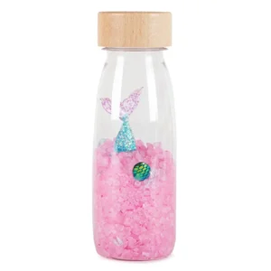 Petit Boum Mermaid ist die sensorische Flasche für echte Mädchen, um zu destimulieren