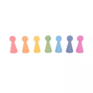 De Tickit Houten Figuren zijn ideaal voor kleine wereldspelen, praten over families, gevoelens en emoties en voor het ontwikkelen van taal- en communicatievaardigheden.