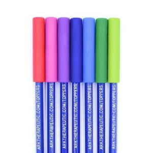 Kommt Ihnen das Kauen eines Bleistifts bekannt vor? Die Write-n-Bite Bleistift-Kaukappen von ARK sind die perfekte Lösung für Sie.