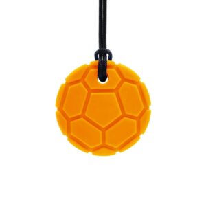 Arche Fußball Kau Biss Kette so mancher Junge wird tragen wollen. Eine Kaukette ist eine gute Alternative zum Kauen von Kleidung. Und hilft, Spannungen und Reize abzubauen.