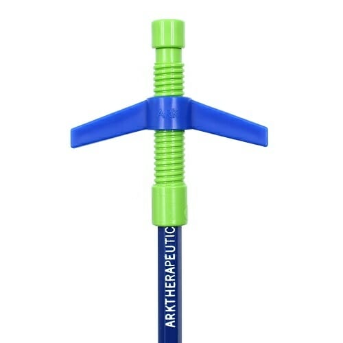 Ark Therapeutic Wingamajigs sind Bleistiftkappen zum Zappeln. Dieser Fidget Spinner besteht aus einem rotierenden Flügel, der von einem Flugzeug abgeleitet ist. Spinning hilft dem Gehirn, sich zu beruhigen und sich zu konzentrieren