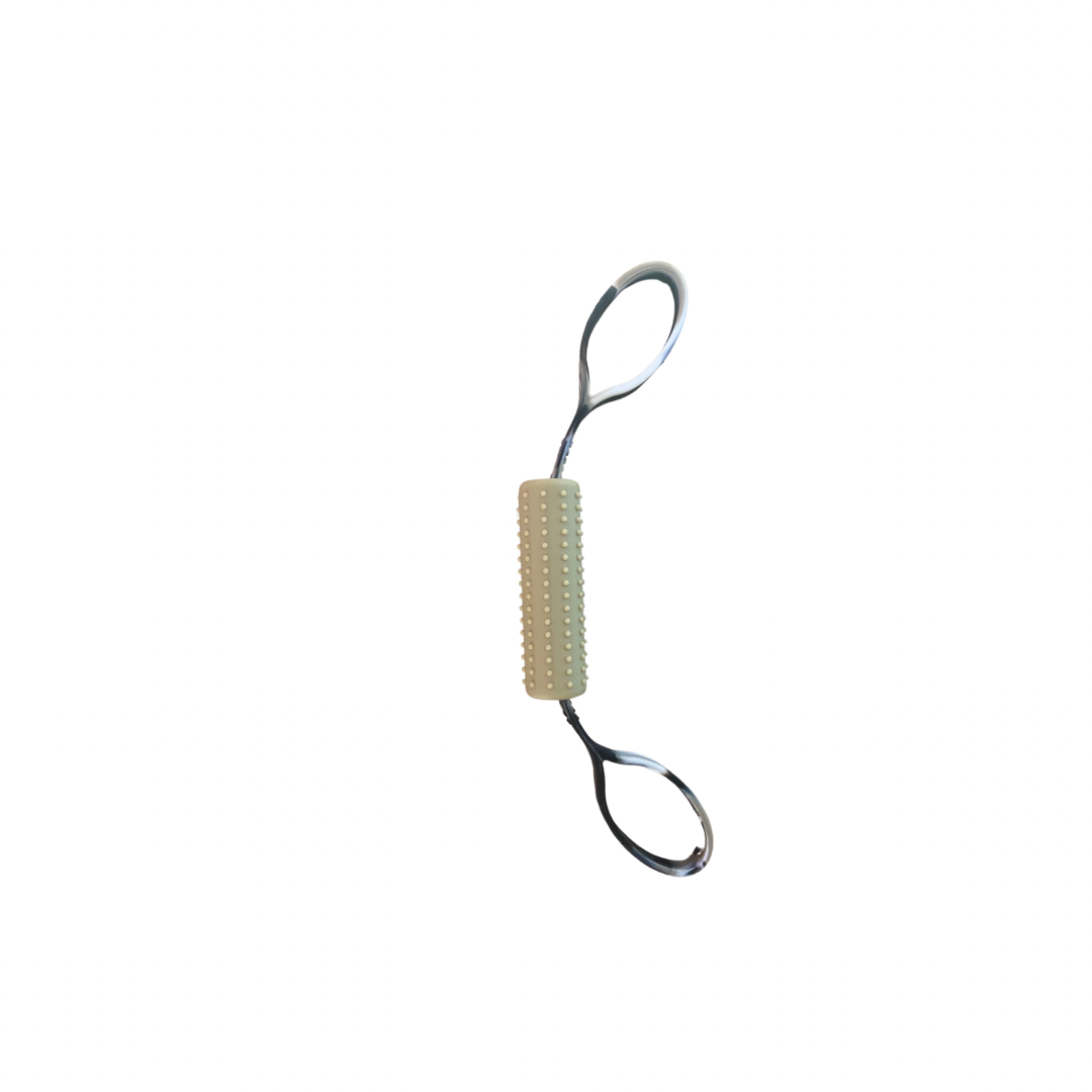Chewigem Cactus Kauprodukt besteht aus strukturierten Röhrchen, ideal für Reizsuchende. Am Spielzeuggurt, Kapuzenpullover oder an der Kette befestigen.