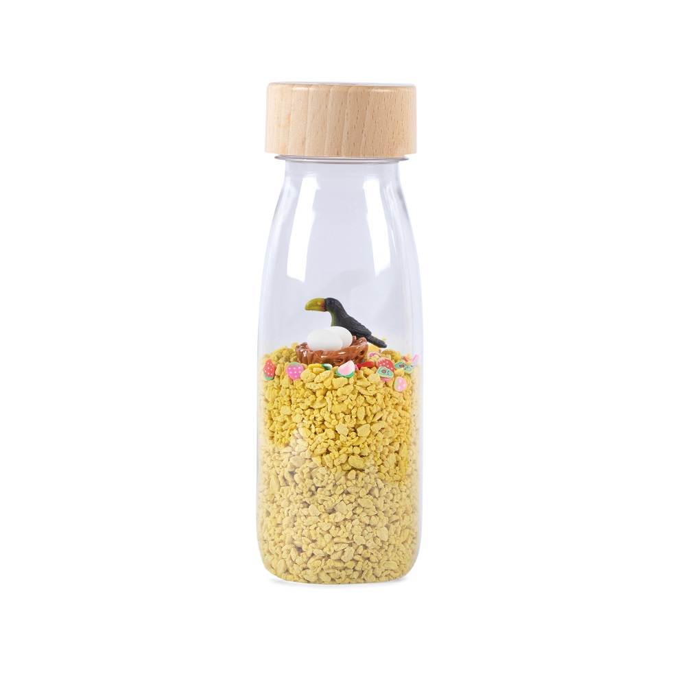 Petit Boum Sound Bottle Tukan, schüttel und genieße die Geräusche,