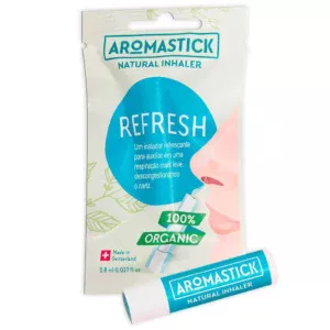 Aromastick Refresh, ideal zum Aufladen mit diesem Inhalator.