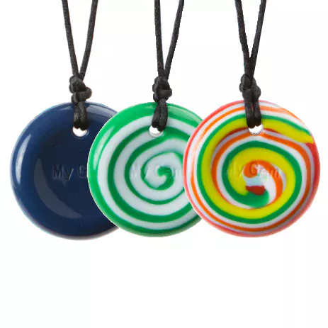 Stabile Chewigem Buttons Zahnkette – geeignet für Jungen und Mädchen mit Kaubedarf
