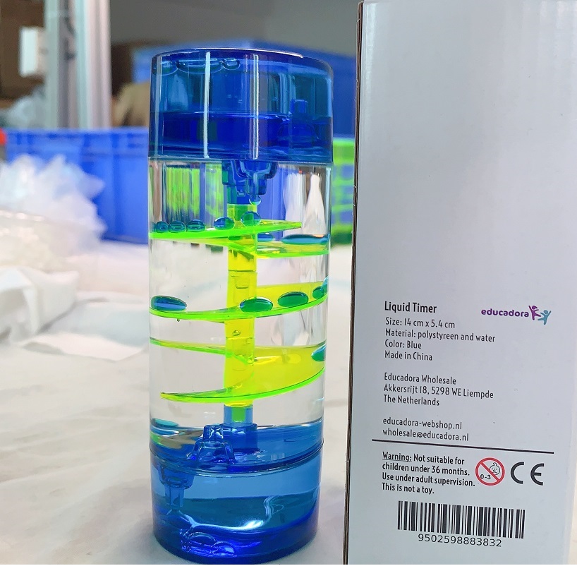 Tropfspur (Liquid Timer) ist wieder lieferbar, beruhigend für Kinder mit Autismus