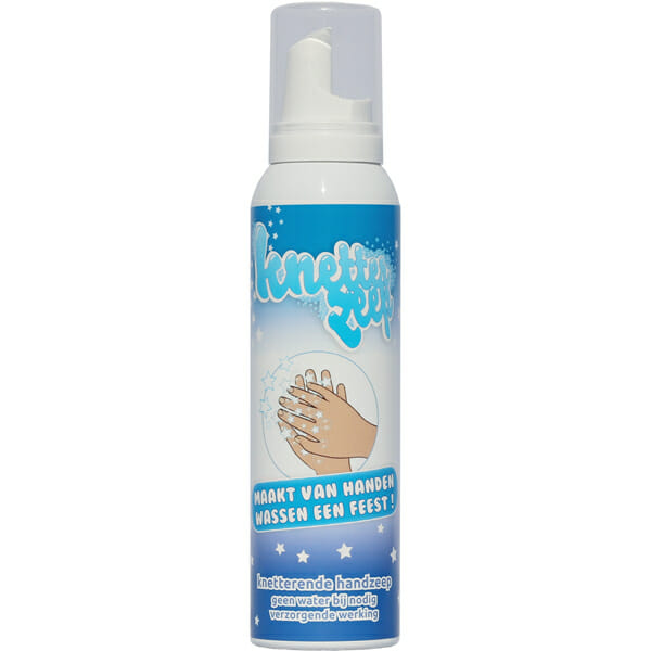 Crackling Soap Ocean ist Handseife, die ohne Wasser verwendet werden soll