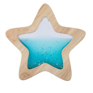 Orionis Sensory Star ist ein sehr schön gestaltetes sensorisches Spielzeug. Es fordert kleine Kinder heraus zu entdecken, die Glitzer- und Lichteffekte sind magisch.