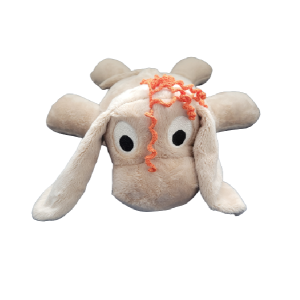 verzwaarde knuffel Rita de ezel helpt je kleintje bij het tot rust komen voor het slapen gaan