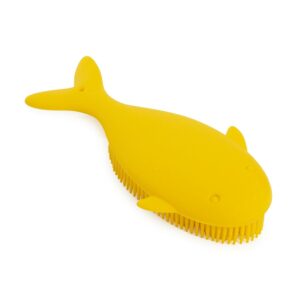 Dieser fröhliche Gelbwal ist ein großartiger sensorischer Pinsel, um Kinder und Erwachsene taktile Reize erleben zu lassen. Die Bürste kann als Bürstentherapie zur sensorischen Stimulation verwendet werden.