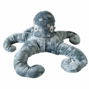 Das beschwerte Kuscheltier Oktopus Poul hilft, Kinder und Erwachsene zu begeistern. Wirksam bei Autismus, Angstzuständen, Schlafproblemen und Unruhe