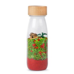 Petit Boum Sinnesflasche Drache regt die Sinne bei Jung und Alt an, schüttelt, schaut und hört