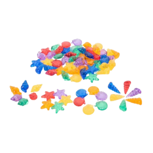 Holen Sie sich die Wunder des Ozeans in Ihr Zuhause und lassen Sie Ihre Kinder ihre Kreativität und ihren Lernspaß mit diesen transparenten Muscheln steigern.